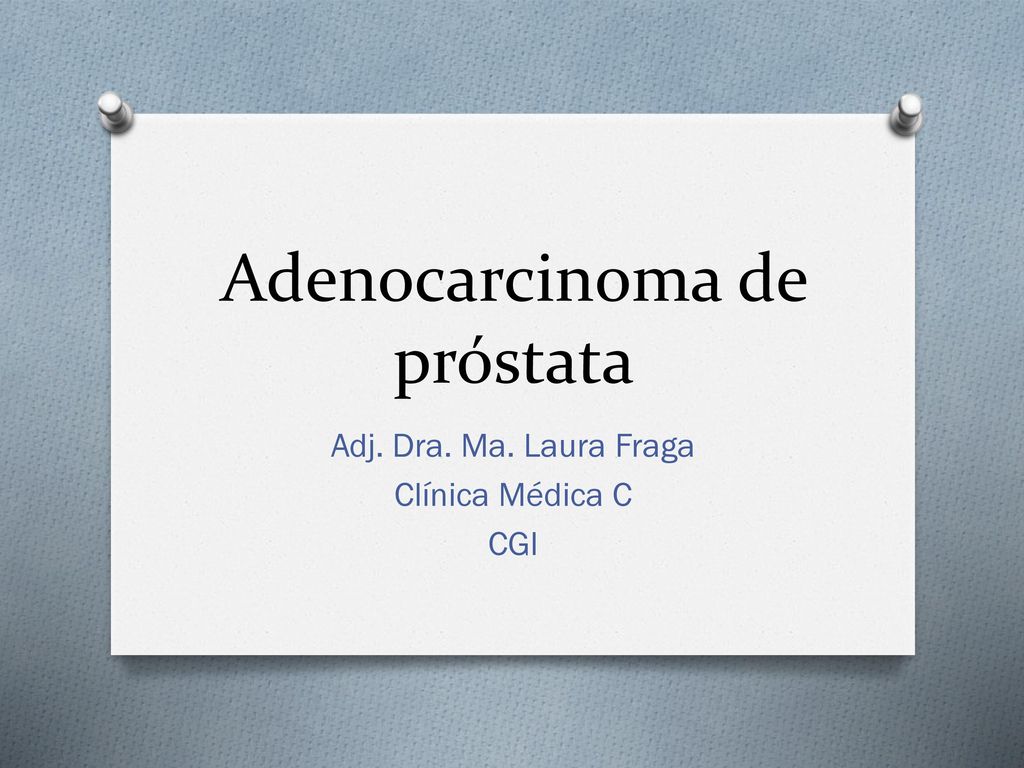adenocarcinoma prostatico acinar who 2020 premiere
